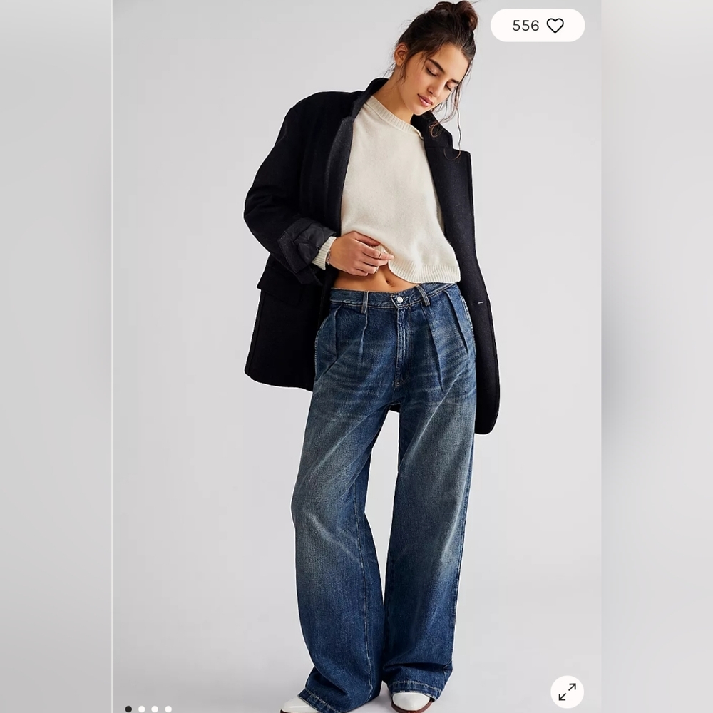 Denimist Blair Double Pleat Jeans